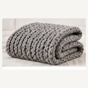 Soft Knit Throw Blanket